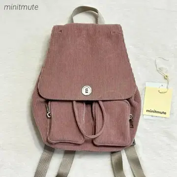 minitmute CLO BACKPACK CORDUROY PINK