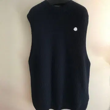 MONCLER 네이비 니트 베스트