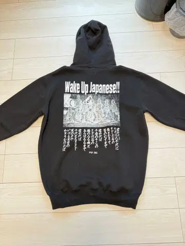 SICARIO Wake Up Japanese!! 블랙 후드티 XXL