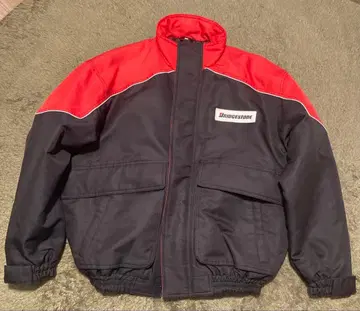 브릿지스톤 나일론 자켓 블랙/레드