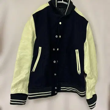 SHIPS 바시티 자켓 네이비/아이보리 Medium