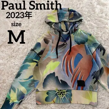 [ 컨디션 최상 ] 2023년 폴스미스 풀오버 후드티 올 패턴 M