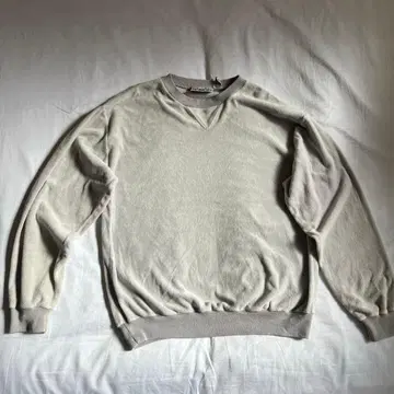 빈티지 그레이 벨루어 티셔츠 80s 90s