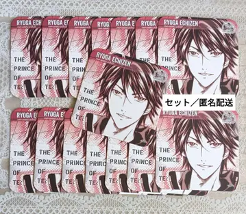 [ 세트 ] 신 테니스의 왕자님 에치젠 료가 원화전 아트 코스터