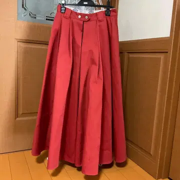 LUCA Dickies 콜라보 빨간색 플레어 팬츠