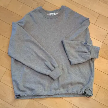 wettempt 헤비웨이트 드로코드 맨투맨 그레이 M 새상품급