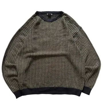 90s JANTZEN 총무늬 니트 버즈 아이 구제 의류