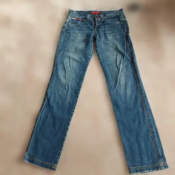 TOMYGirl 스트레이트 블루 데님 팬츠