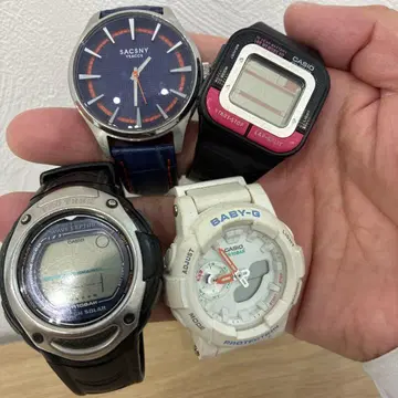 CASIO 시계 세트 BABY-G WAVE CEPTOR