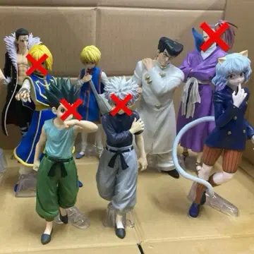 제일복권 HUNTER x HUNTER 상자 없음 피규어 4체