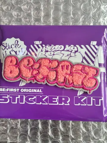BE:FIRST 모코모코 자수 스티커