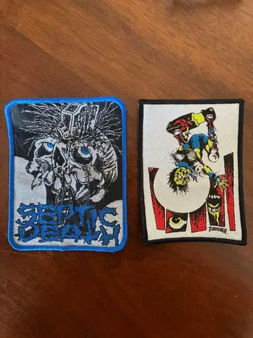 빈티지 와펜 pushead