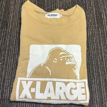 X-LARGE 맨투맨 베이지 M