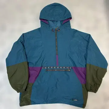 90s 엘엘빈 아노락 후드티 USA제 로리안 패턴