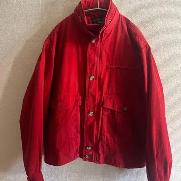 Eddie Bauer 빨간색 코튼 자켓 M