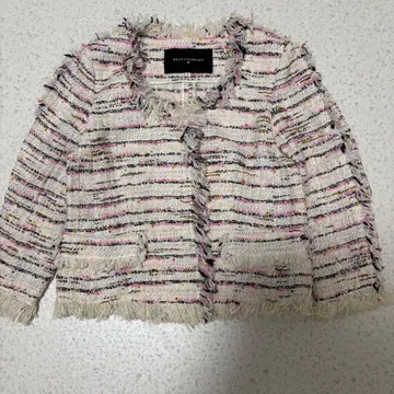 BEATINGHEART 프린지 노카라 자켓 새상품 정가 59000엔