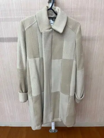 SATORU TANAKA 패치워크 롱 코트