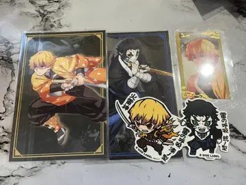 귀멸의 칼날 종이류 카이가쿠 아가츠마 젠이츠