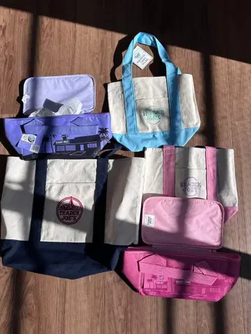 트레이더 조스 에코백 보냉백 5세트