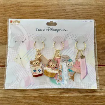 도쿄디즈니씨 더피 프렌즈 키링 3개 세트