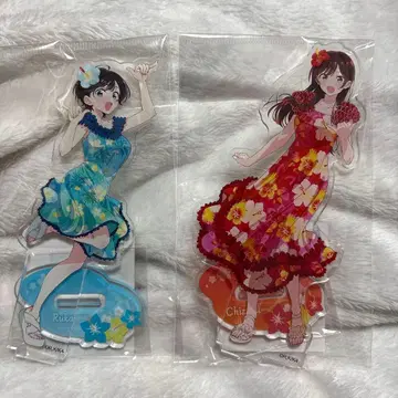 사라시나 루카 미즈하라 치즈루 아크릴 스탠드 A4 사이즈