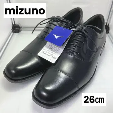 [미사용품] 미즈노 MIZUNO 경량 남성용 가죽 신발 비즈니스 슈즈