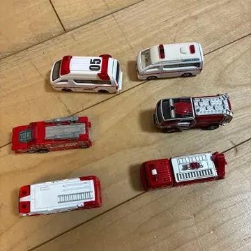 토미카 소방차 구급차 6대 세트