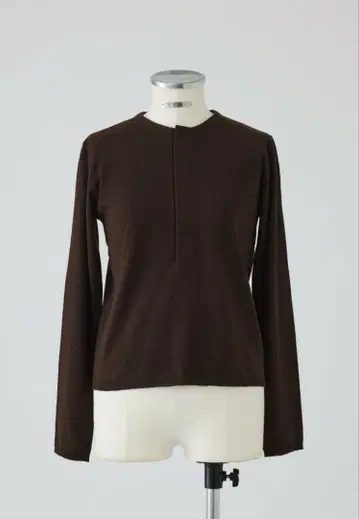 림마크 훅 디자인 실크 블렌드 니트