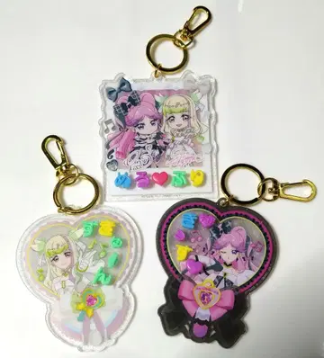 프리큐어 파치파치 데코네임 큐어즈 큔 큐어 키스 3종 세트