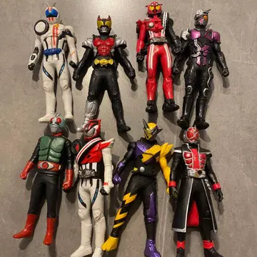 가면라이더 피규어 8체 세트 E