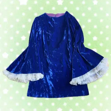 빈티지 구제 의류 미니 원피스 드레스