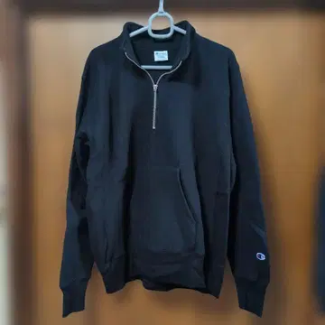 새상품급 챔피온 리버스 위브 하프 지퍼 맨투맨 XL