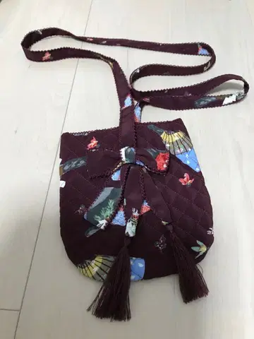 미사용 원더풀 월드 깃털 토끼 미니백