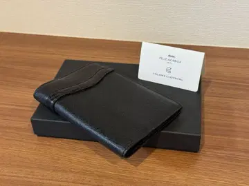 Pelle Morbida 블랙 여권 케이스