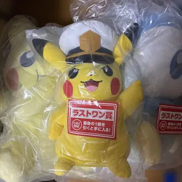포켓몬 제일복권 A상 라스트 원상, 등신대 봉제 인형 캡틴 피카츄