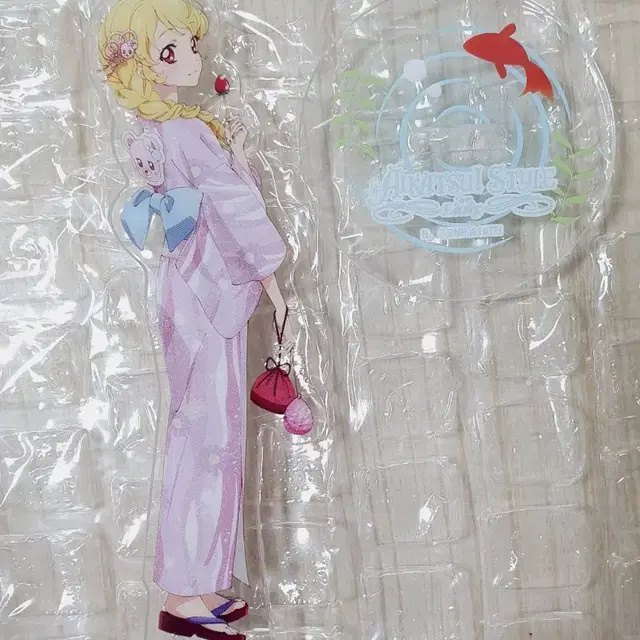 아이카츠! 이치고 유카타 아크릴 스탠드 아이엠스타 라임 기모노 축제 복각