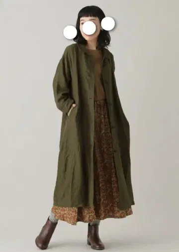 Natural by Studio clip 린넨 코트 13200엔