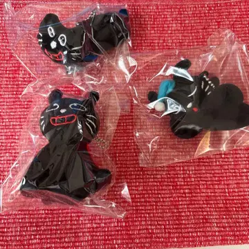 키요/TOP4 키요 고양이 마스코트 키링 세트