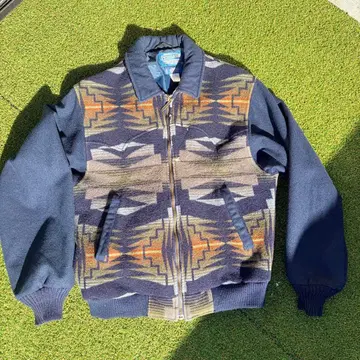 PENDLETON 네이티브 무늬 울 자켓 70s
