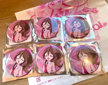 쇼핑백 포함 사쿠라 우타 캔뱃지 발견! 사이좋게 쇼핑