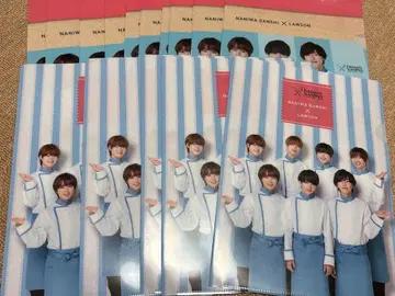 나니와단시 x LAWSON 클리어 파일 15개 세트