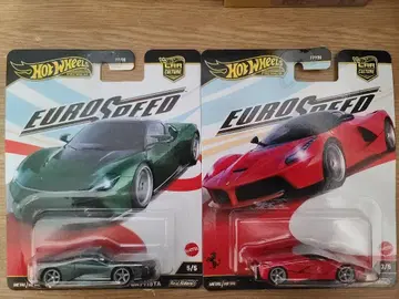 Hot Wheels 유로스피드 미니카 세트