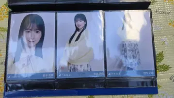 노기자카46 쿠보 시오리 졸업 콘서트 카라 부착 코디 스즈키 유나