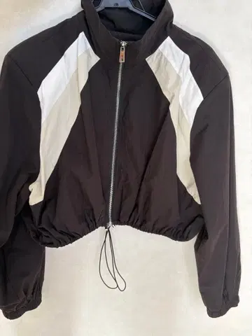 KEN2 크롭 자켓 블랙/베이지/화이트