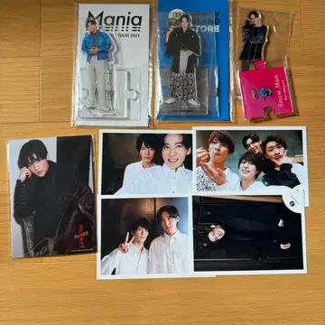 SnowMan 메구로 렌 공식 사진 아크릴 스탠드