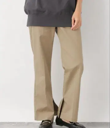 s.2261 [렙심] 별주 Dickies 콜라보 치노 팬츠 베이지