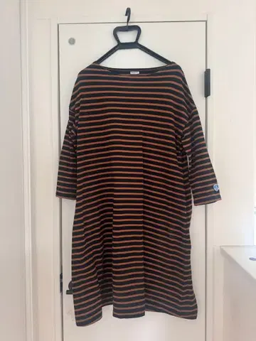 orcival 스트라이프 오버 사이즈 원피스