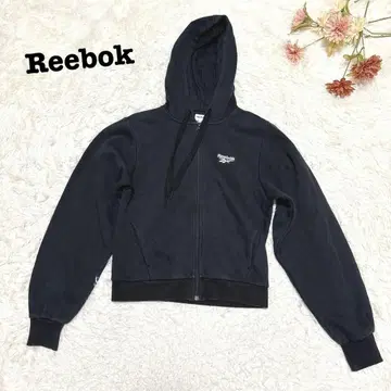 s.2262 [리복] 여성용 후드티 집업 속기모 블랙