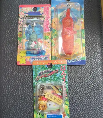 초레어 산리오 캐릭터 스트랩 세트