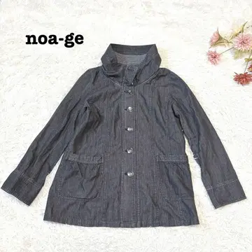 s.2267 [노아제] 데님풍 라이트 아우터 버튼 얇은 소재 캐주얼